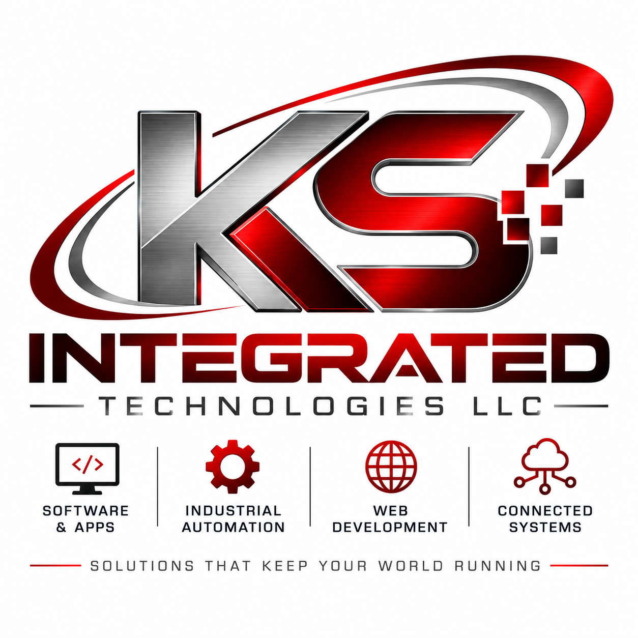KS Integrated Technologies LLC. Software and Apps, Industrial Automation, Web Development, Connected Systems. Solutions that keep your world running.